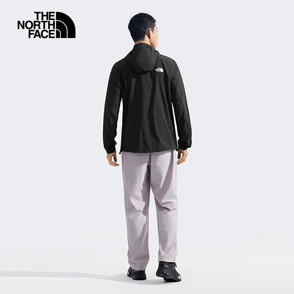 【限時搶購】男款黑色WindWall防風防風外套｜87VYKX7