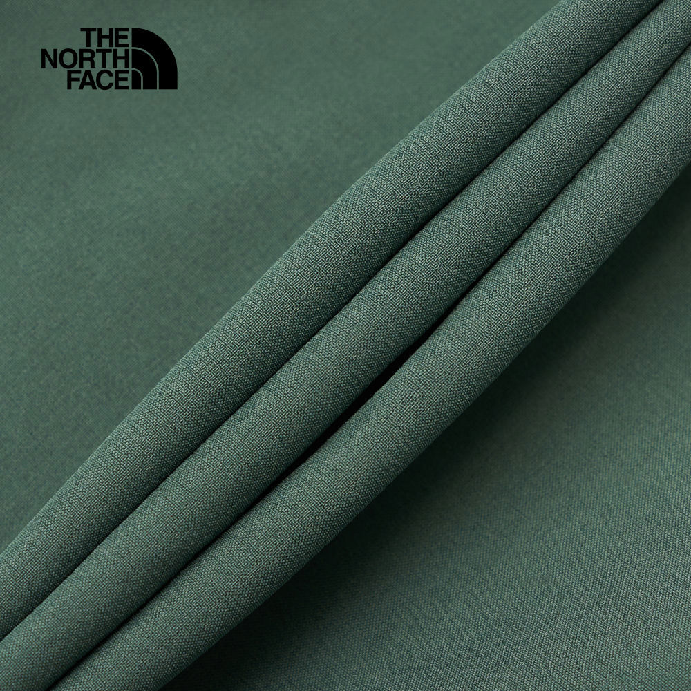 The North Face北面男款綠色DWR防潑水可調節褲腰短褲｜87W5HCH