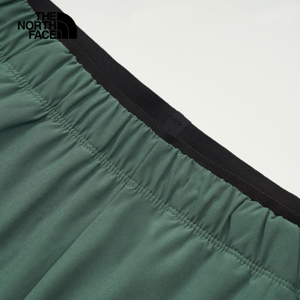 The North Face北面男款綠色DWR防潑水可調節褲腰短褲｜87W5HCH