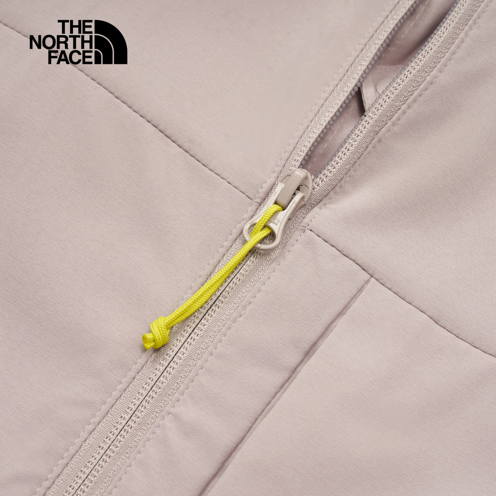 The North Face北面男款灰色吸濕排汗防風外套｜8BWA1OA