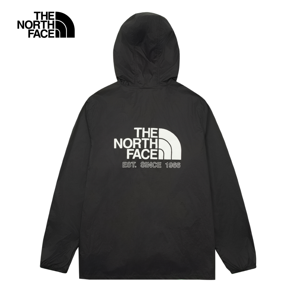 【10/27 12點限時搶購】The North Face北面男款黑色UPF防曬連帽外套｜8C0TJK3