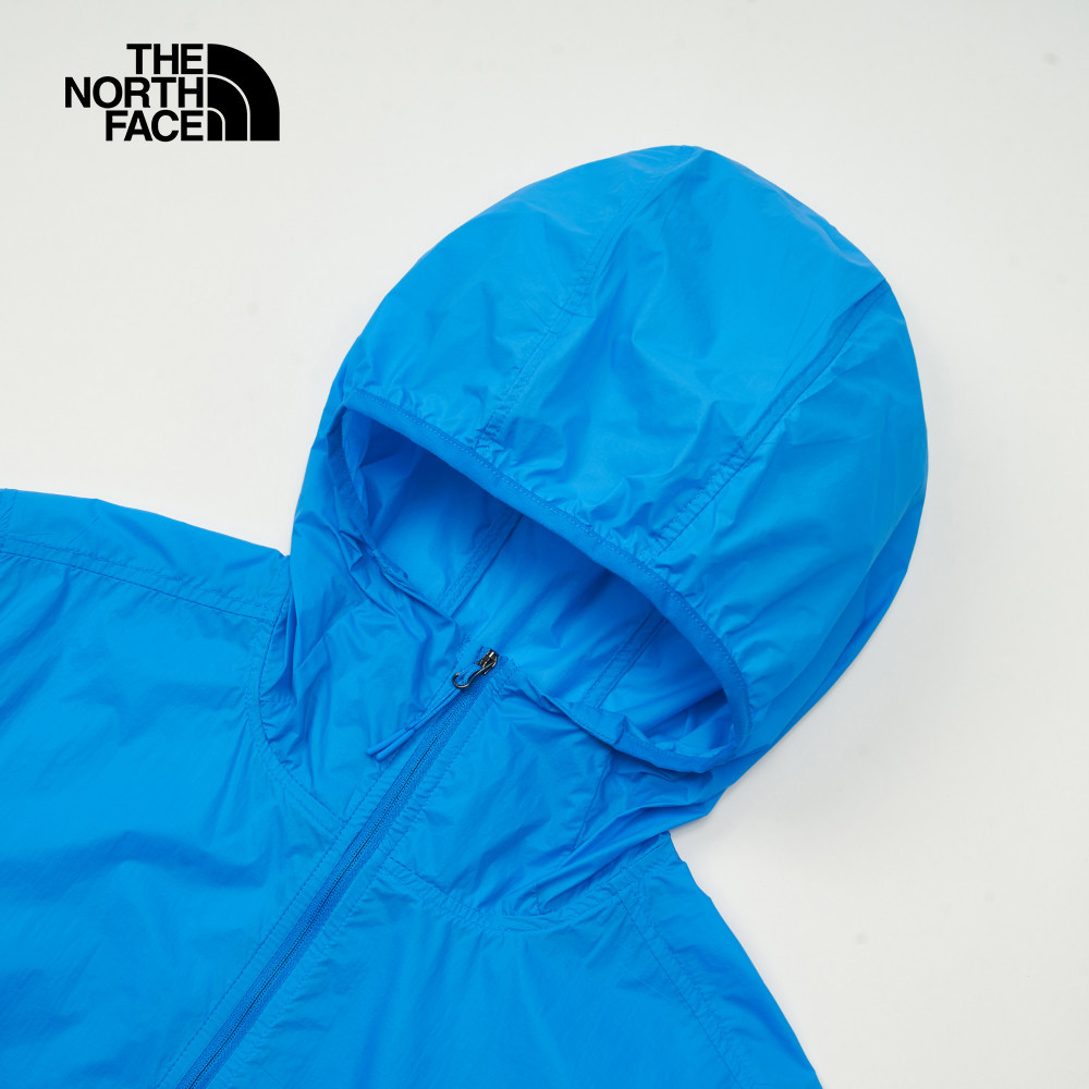 The North Face北面男款藍色UPF防曬連帽外套｜8C0TT4S