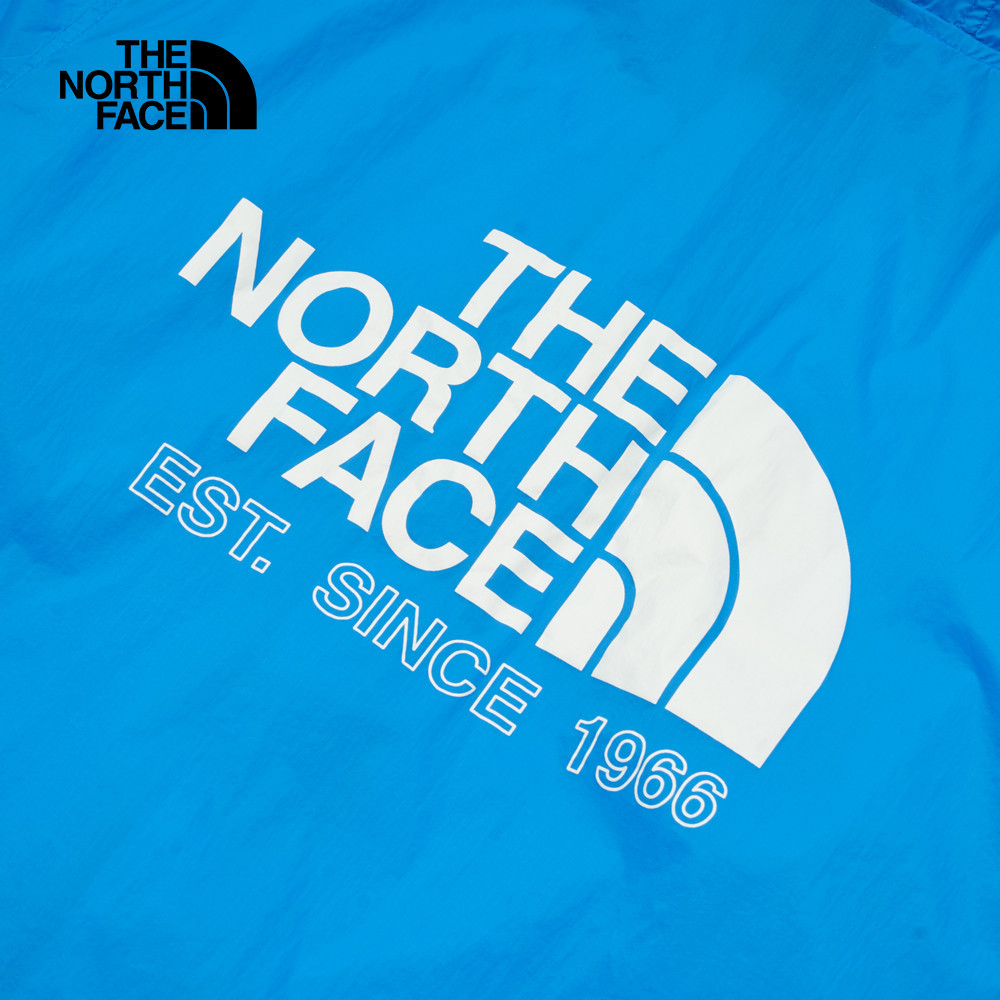 The North Face北面男款藍色UPF防曬連帽外套｜8C0TT4S