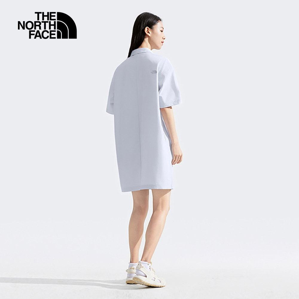 【10/26 12點限時搶購】The North Face北面女款灰色DWR防潑水多口袋休閒裙子｜8C570TI
