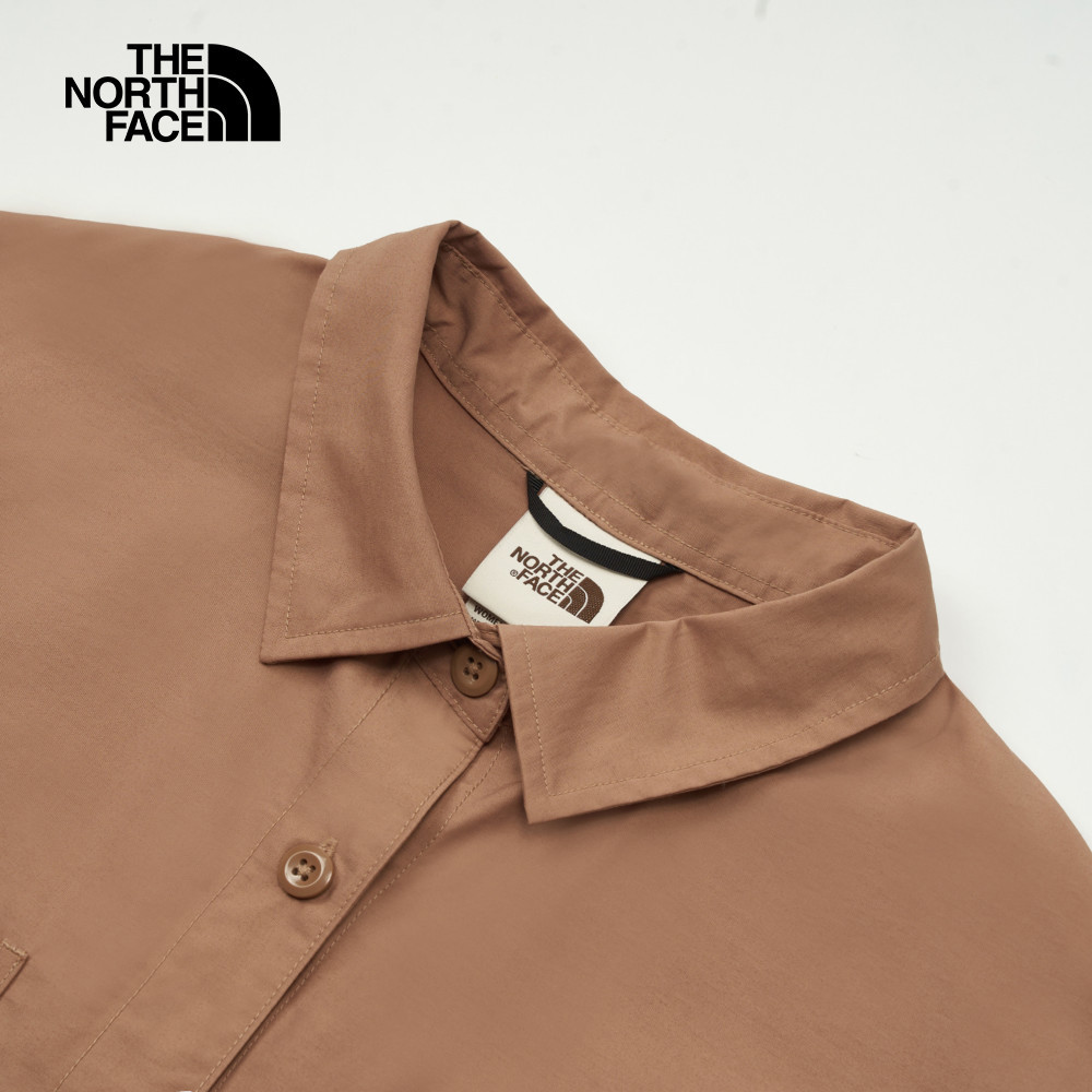 【10/26 12點限時搶購】The North Face北面女款棕色DWR防潑水多口袋休閒裙子｜8C576IH