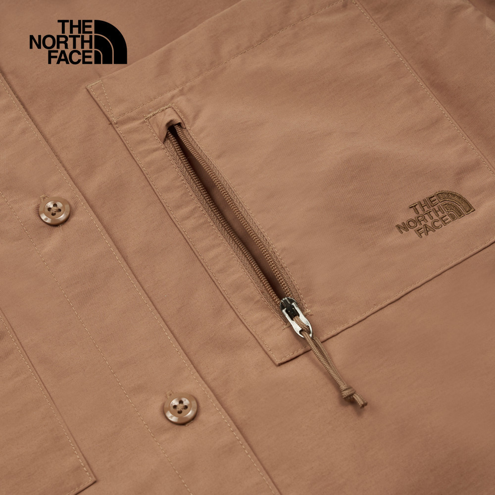 【10/26 12點限時搶購】The North Face北面女款棕色DWR防潑水多口袋休閒裙子｜8C576IH