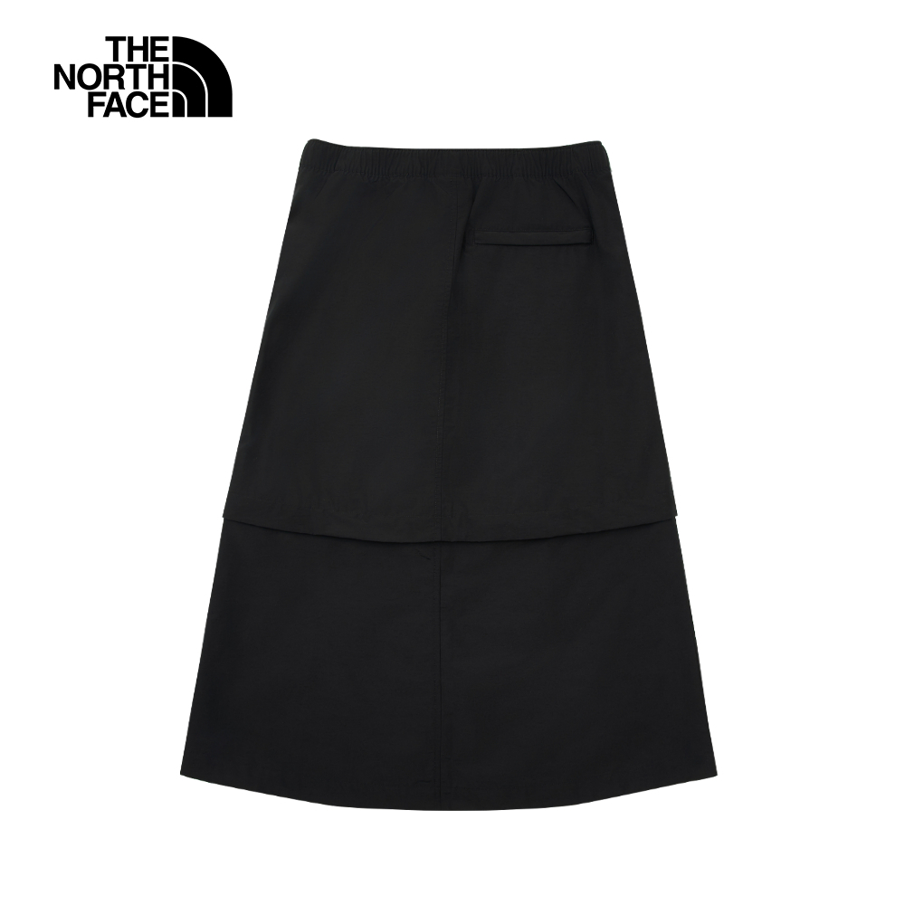 The North Face北面女款黑色DWR防潑水可拆卸短裙｜8C59JK3
