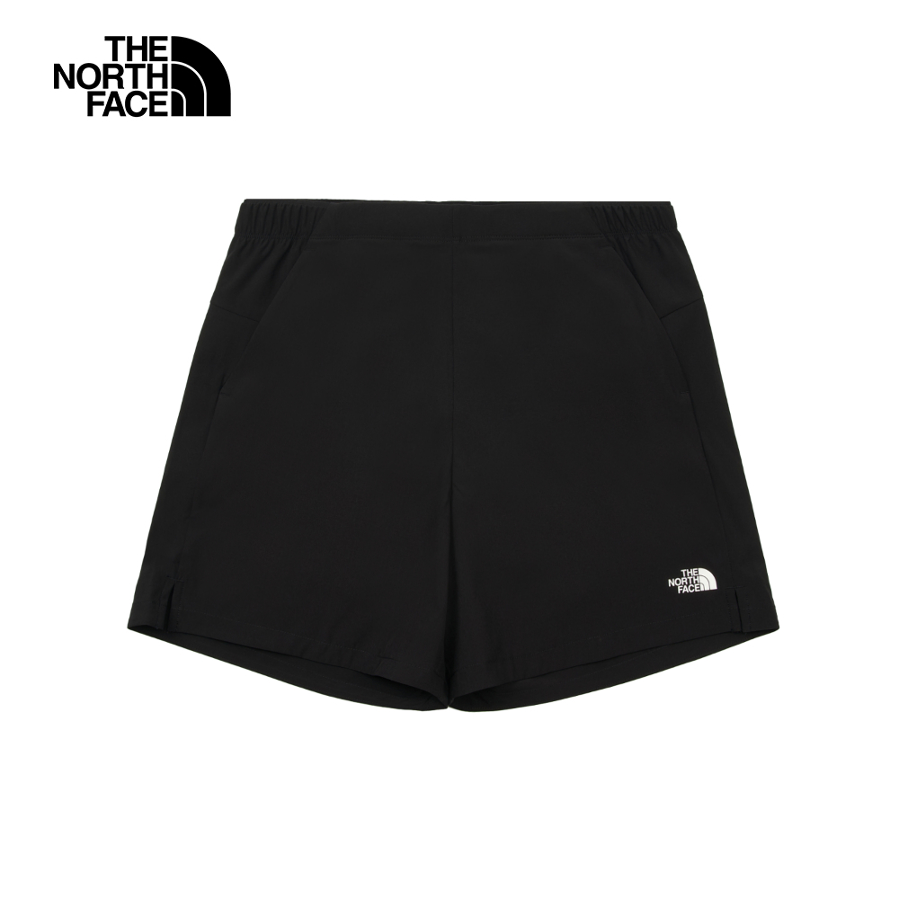 The North Face北面女款黑色DWR防潑水短褲｜8CK4JK3