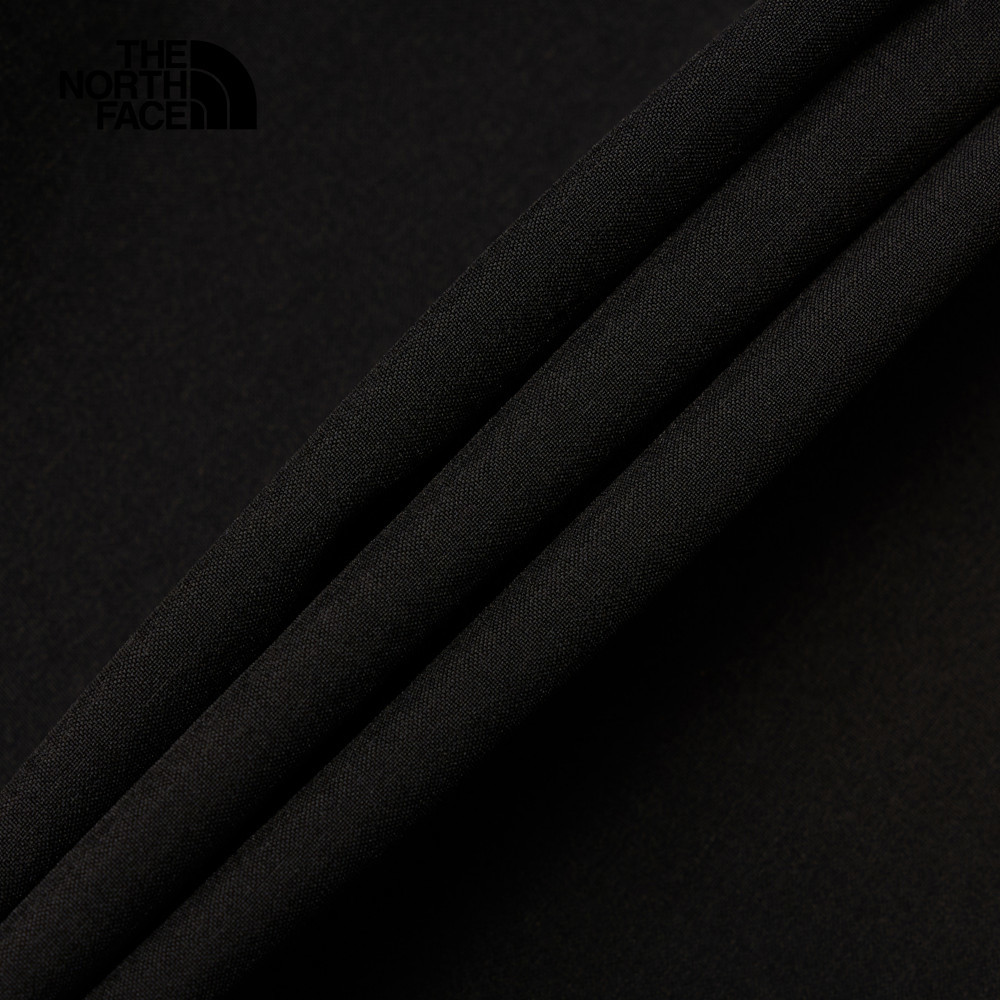 The North Face北面女款黑色DWR防潑水短褲｜8CK4JK3