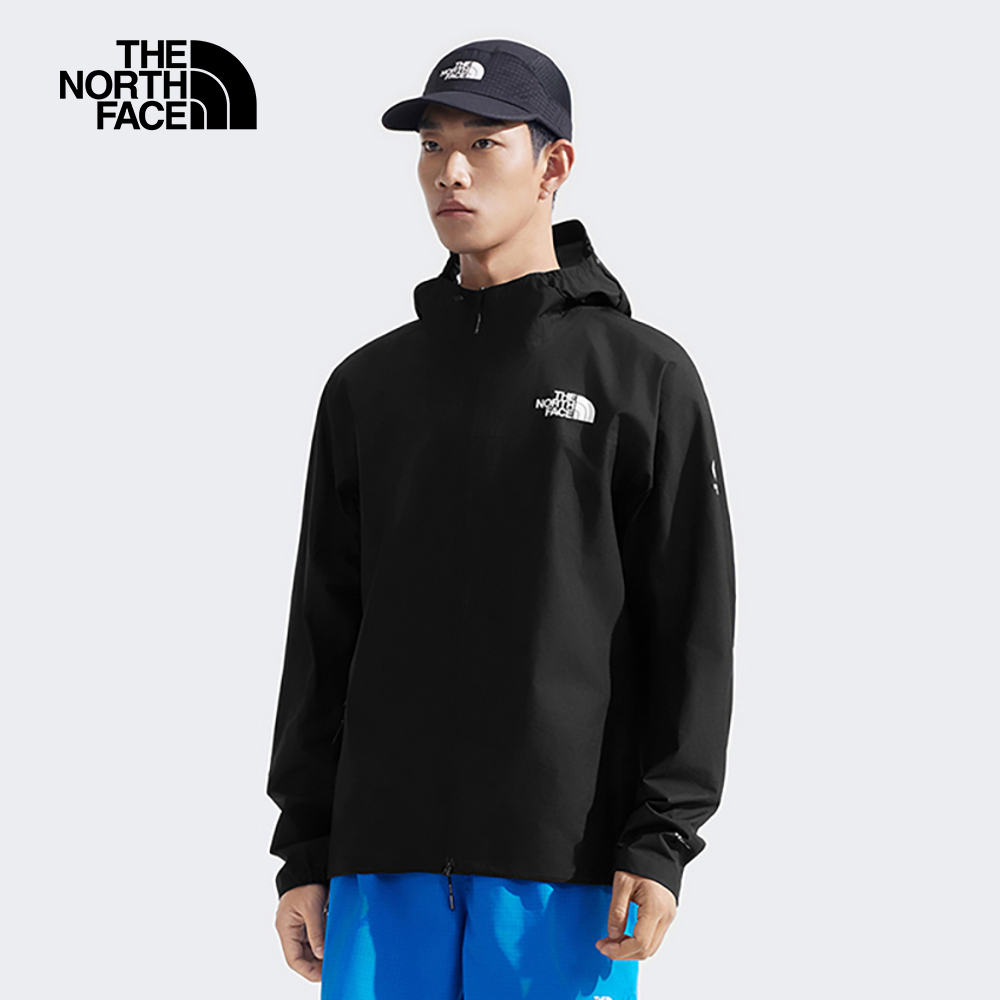 男款黑色FUTURELIGHT防水透氣衝鋒衣｜86WGJK3