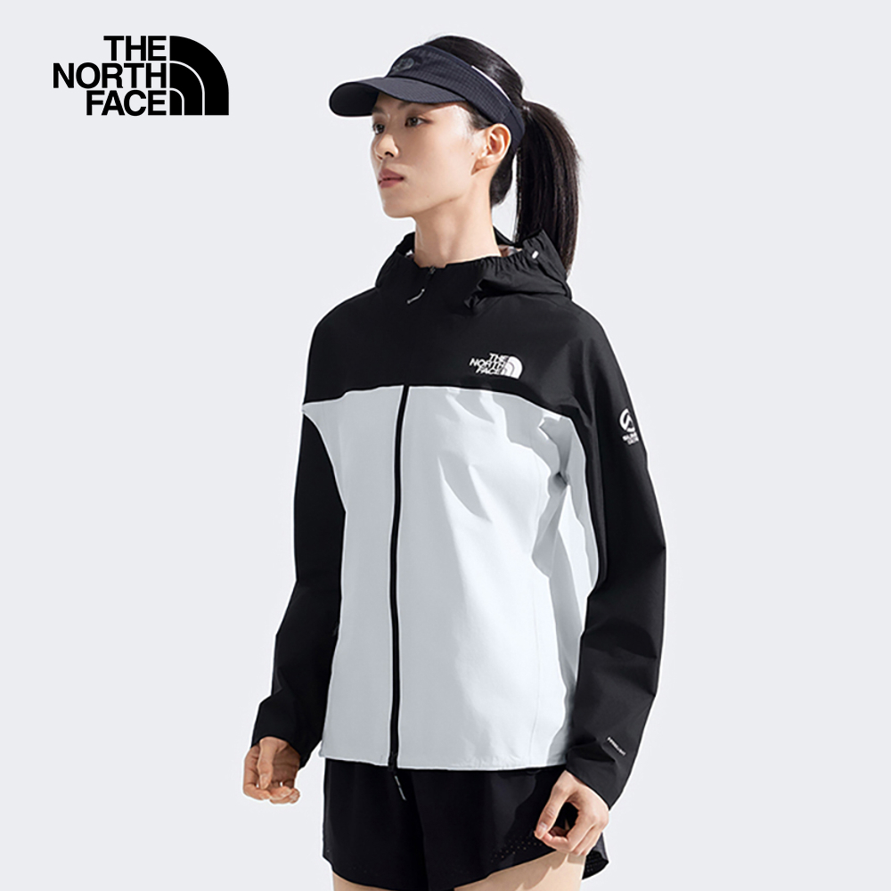 女款白色FUTURELIGHT防水透氣衝鋒衣｜86WH6E3