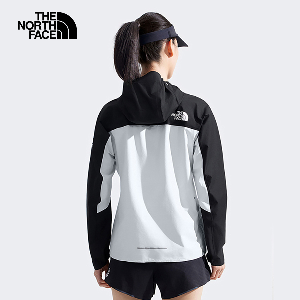 女款白色FUTURELIGHT防水透氣衝鋒衣｜86WH6E3