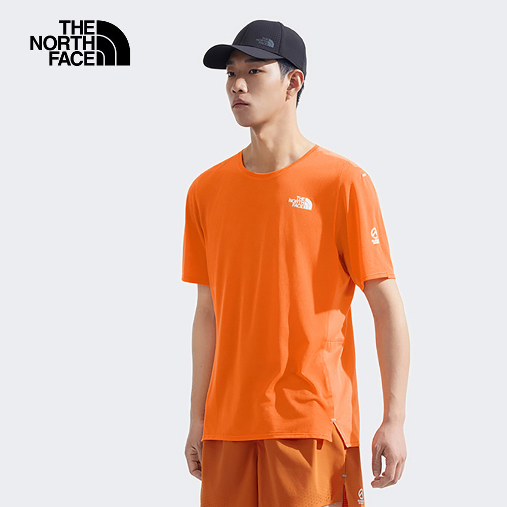 男款橘色吸濕排汗短袖T恤｜88XC6HI