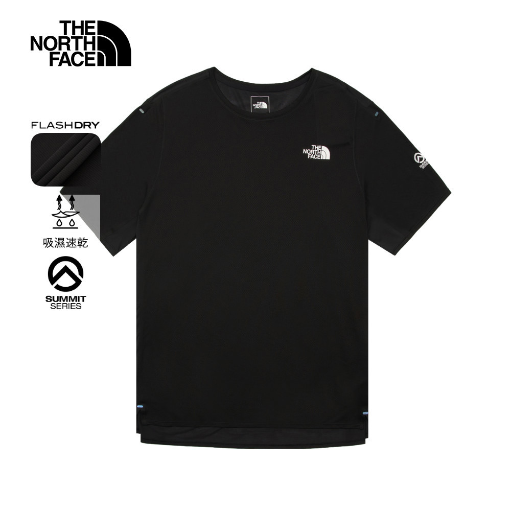 男款黑色吸濕排汗短袖T恤｜88XCJK3