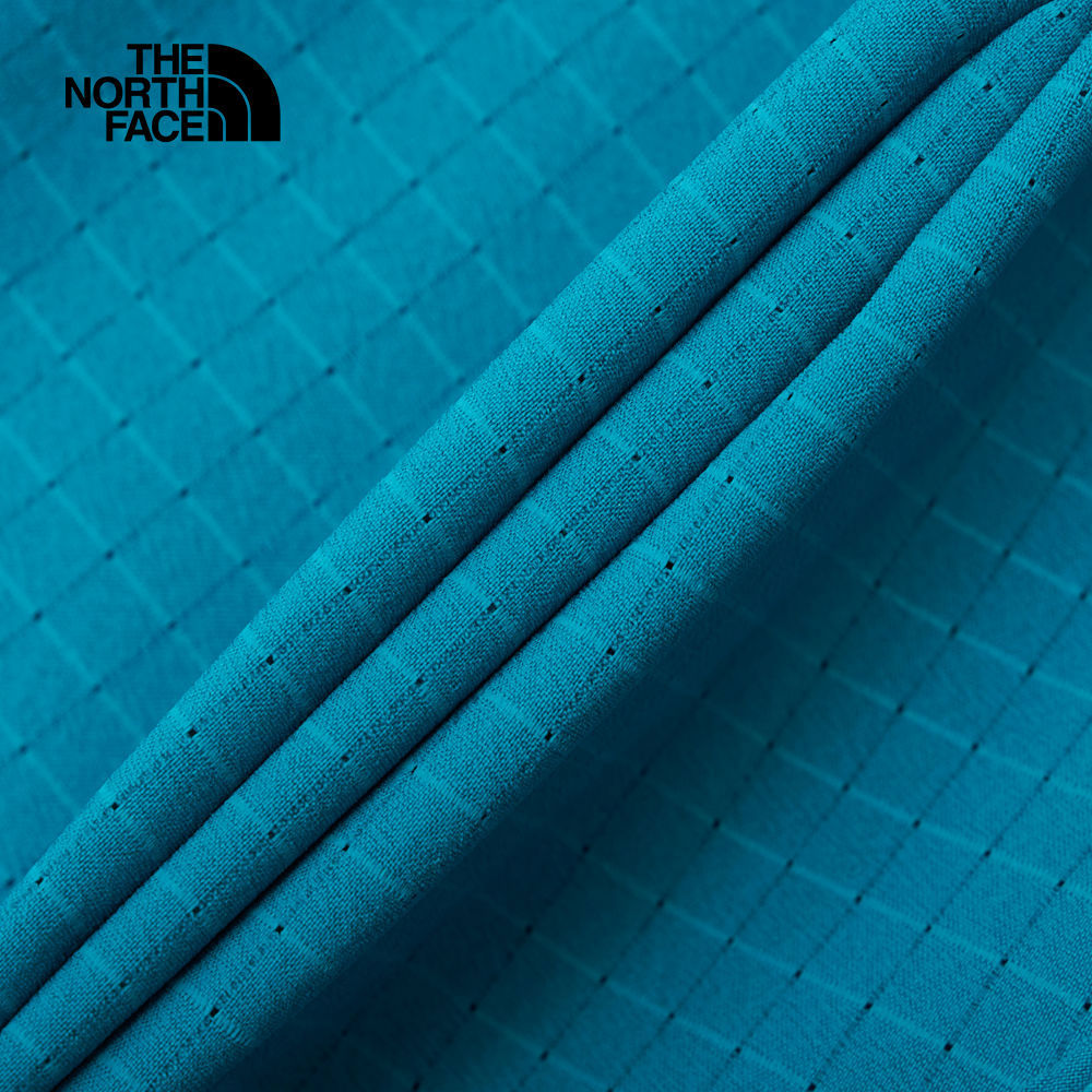 女款藍色DWR防潑水短褲｜8BB65A2