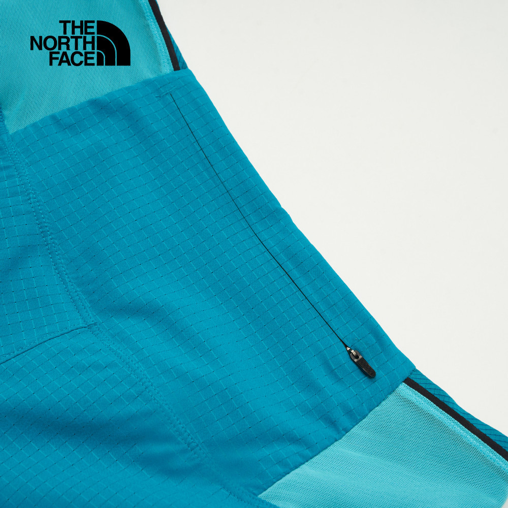 女款藍色DWR防潑水短褲｜8BB65A2