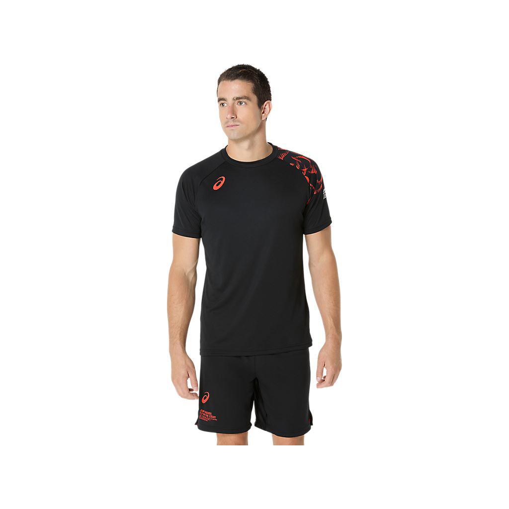 排球短袖上衣 男女中性款 日本版型 排球上衣 2053A213-002