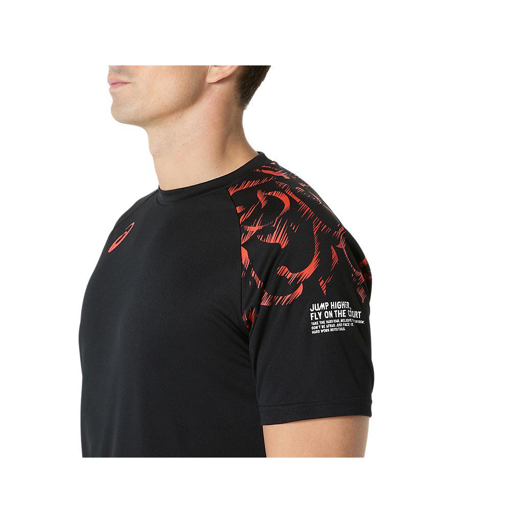 排球短袖上衣 男女中性款 日本版型 排球上衣 2053A213-002