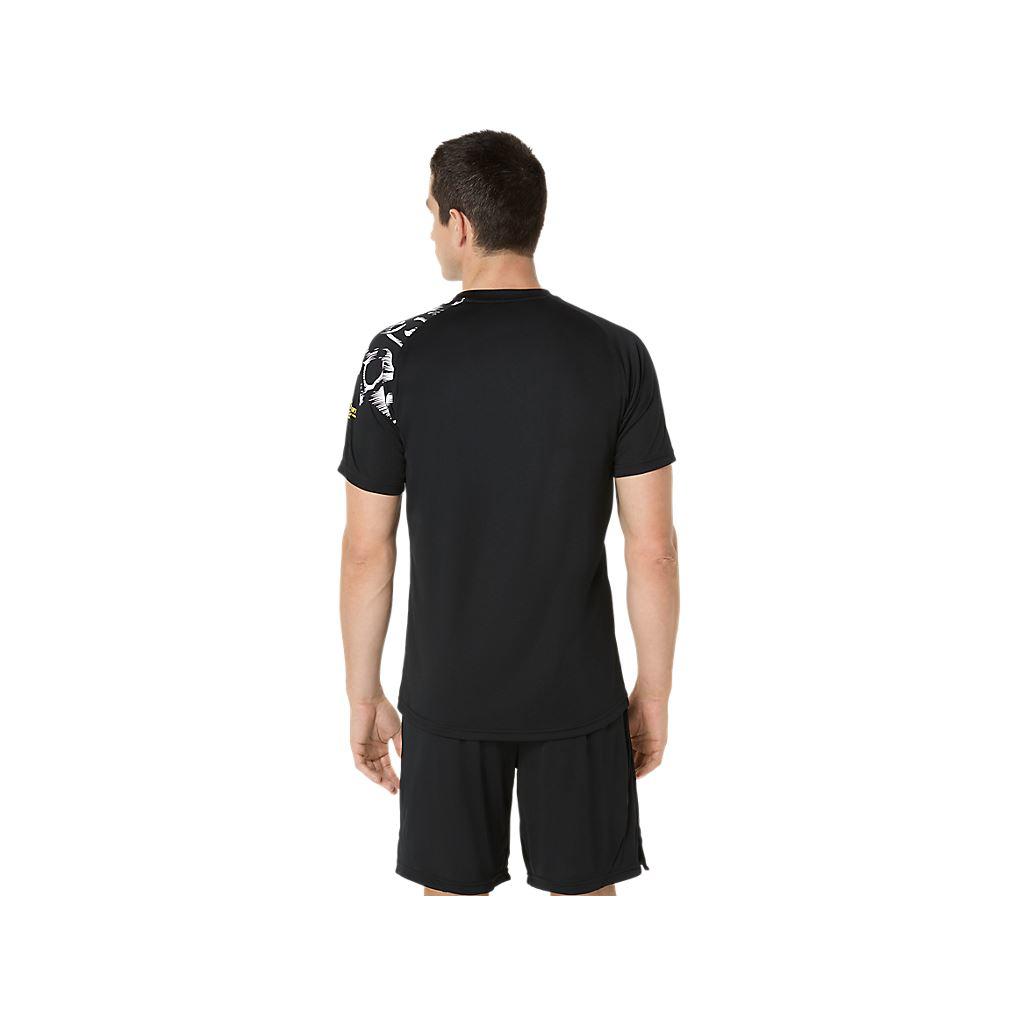 排球短袖上衣 男女中性款 日本版型 排球上衣 2053A213-001