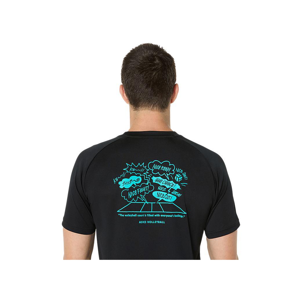 排球短袖上衣 男女中性款 日本版型 排球上衣 2053A208-002