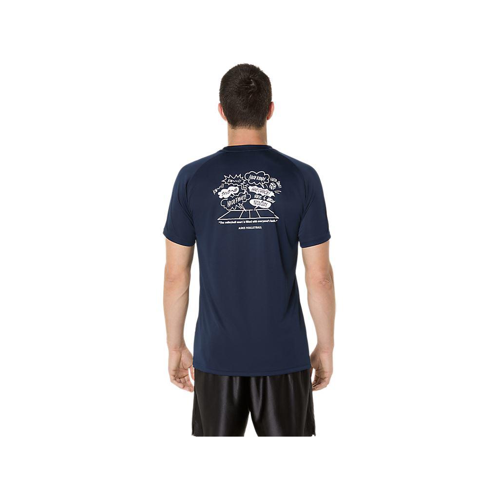 排球短袖上衣 男女中性款 日本版型 排球上衣 2053A208-400