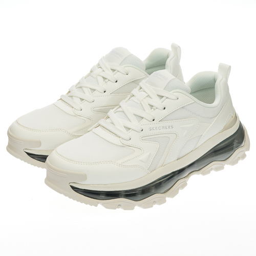 SKECHERS 男休閒系列 UNO CHAOS (183290WHT)