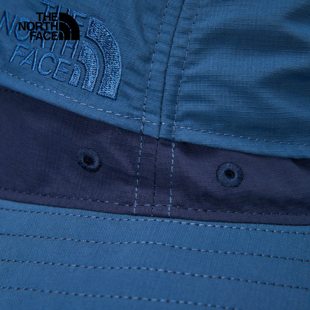 【10/26 12點限時搶購】The North Face北面男女款藍色UPF防曬漁夫帽｜5FX6926