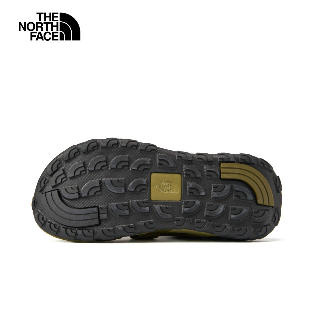 The North Face北面男款綠色抓地可調節鞋帶舒適涼鞋｜83NLRMO