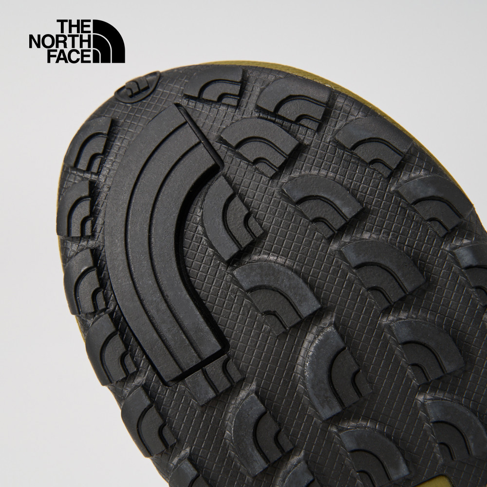 The North Face北面男款綠色抓地可調節鞋帶舒適涼鞋｜83NLRMO