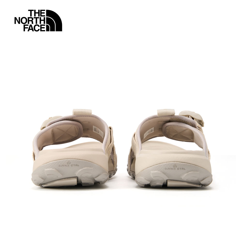 The North Face北面男款米灰拼接抓地可調節拖鞋｜8A8Y6S4