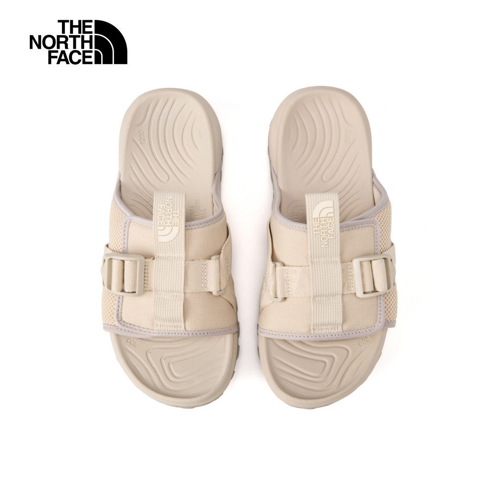 The North Face北面男款米灰拼接抓地可調節拖鞋｜8A8Y6S4