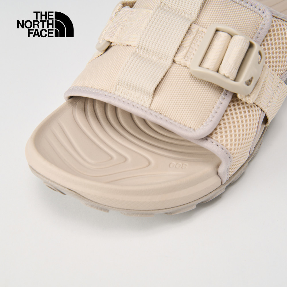 The North Face北面男款米灰拼接抓地可調節拖鞋｜8A8Y6S4