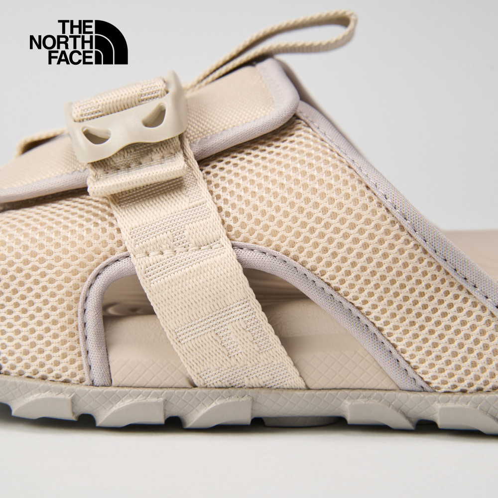 The North Face北面男款米灰拼接抓地可調節拖鞋｜8A8Y6S4