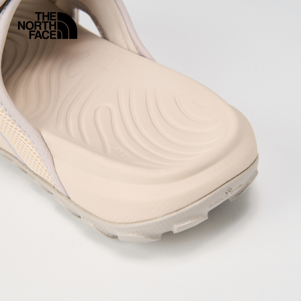 The North Face北面男款米灰拼接抓地可調節拖鞋｜8A8Y6S4