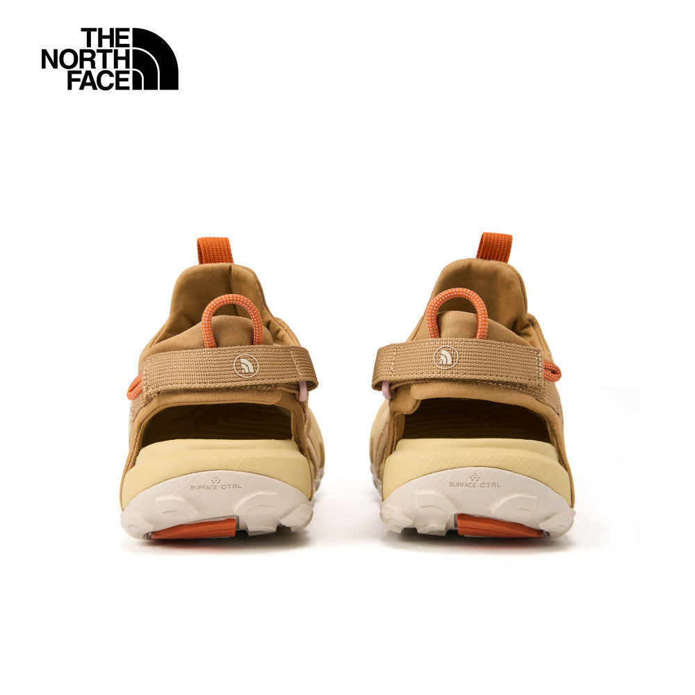 The North Face北面女款卡其色抓地可調節鞋帶舒適涼鞋｜8ADQ76Z