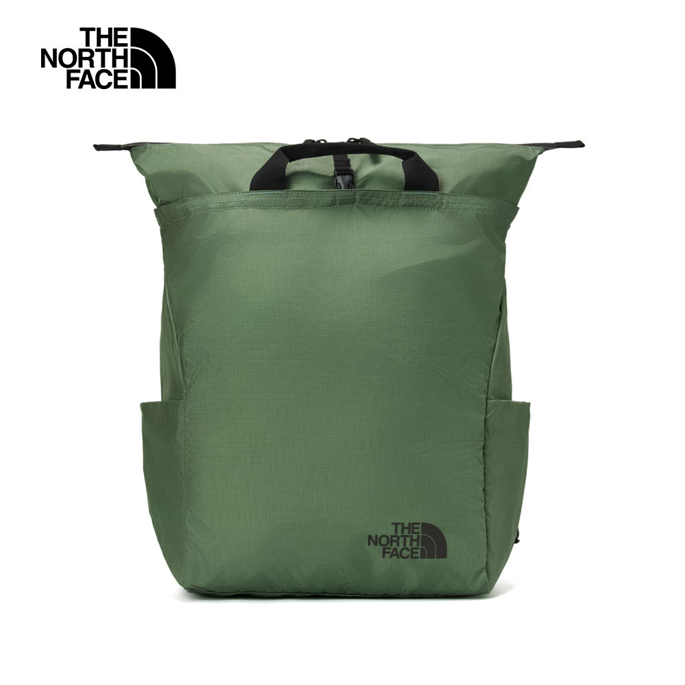 The North Face北面男女款綠色舒適背負大容量背提兩用休閒後背包｜8B1YHCH