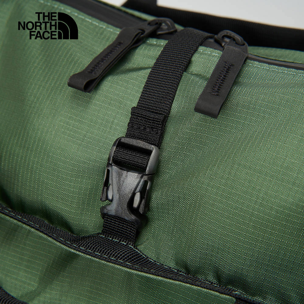The North Face北面男女款綠色舒適背負大容量背提兩用休閒後背包｜8B1YHCH