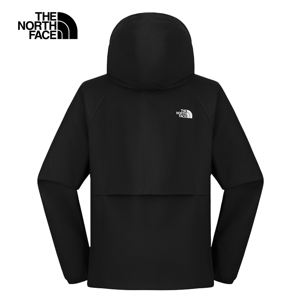 The North Face北面女款黑色UPF防曬防風外套｜8EXDJK3