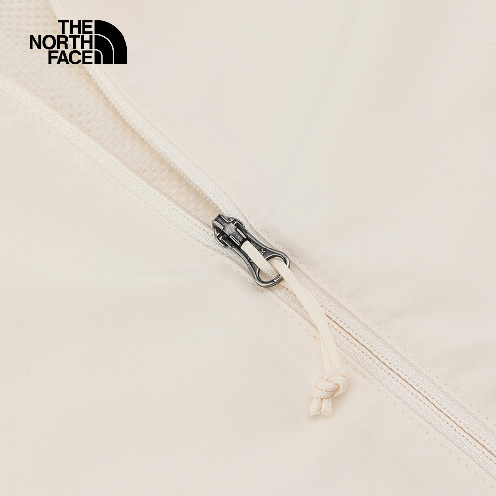 The North Face北面女款米白色UPF防曬防風外套｜8EXDQLI