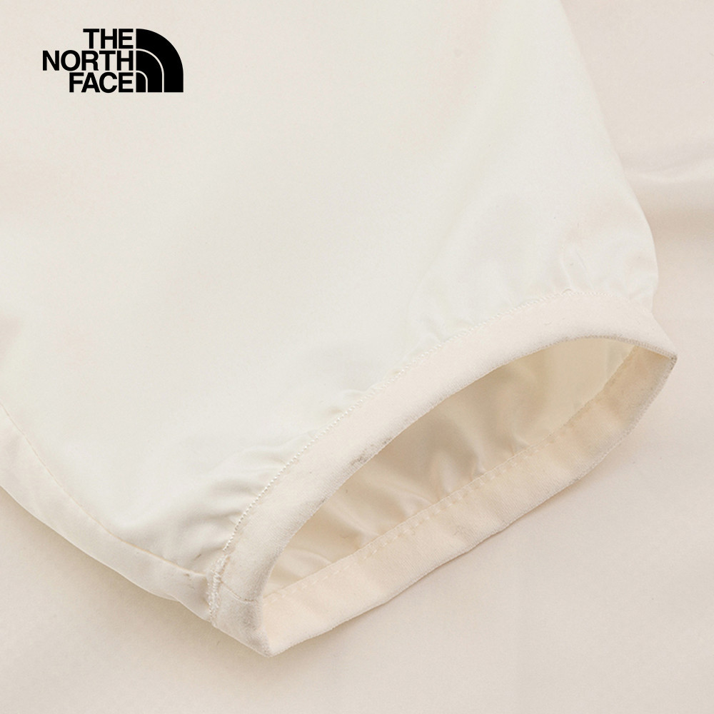 The North Face北面女款米白色UPF防曬防風外套｜8EXDQLI