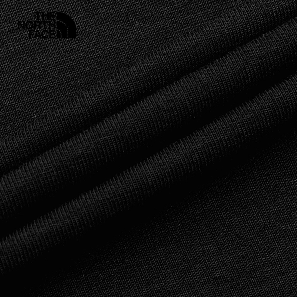 The North Face北面男款黑色吸濕排汗POLO衫｜8EY5JK3