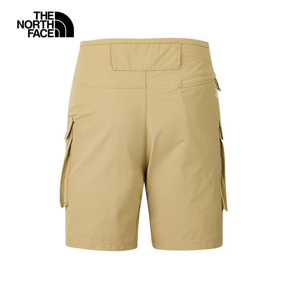 The North Face北面男款卡其色DWR防潑水短褲｜8EYCLK5
