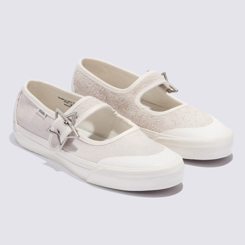 Mary Jane 米白色滑板鞋