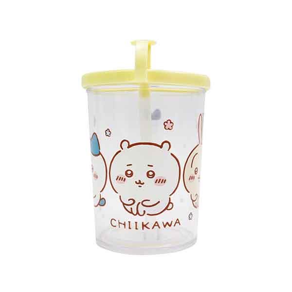 吉伊卡哇 吸管杯-黃