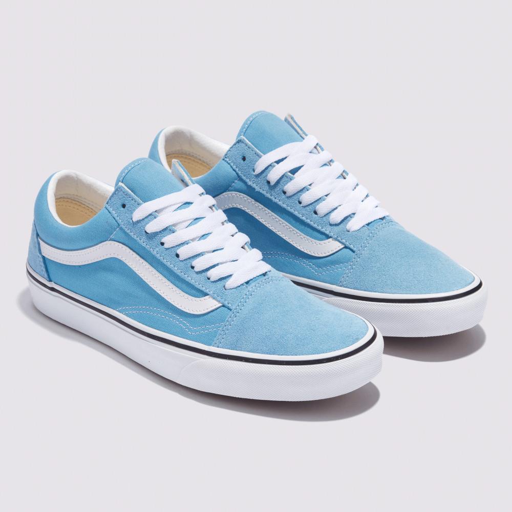 Vans Old Skool 男女款藍色滑板鞋