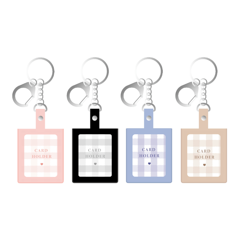 Me Time 皮質證件小卡套-淺粉/黑/粉藍/拿鐵