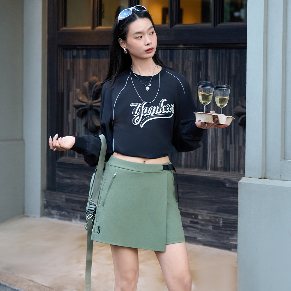 MLB 抗UV尼龍褲裙 波士頓紅襪隊 (3FSKB0353-43KAL)