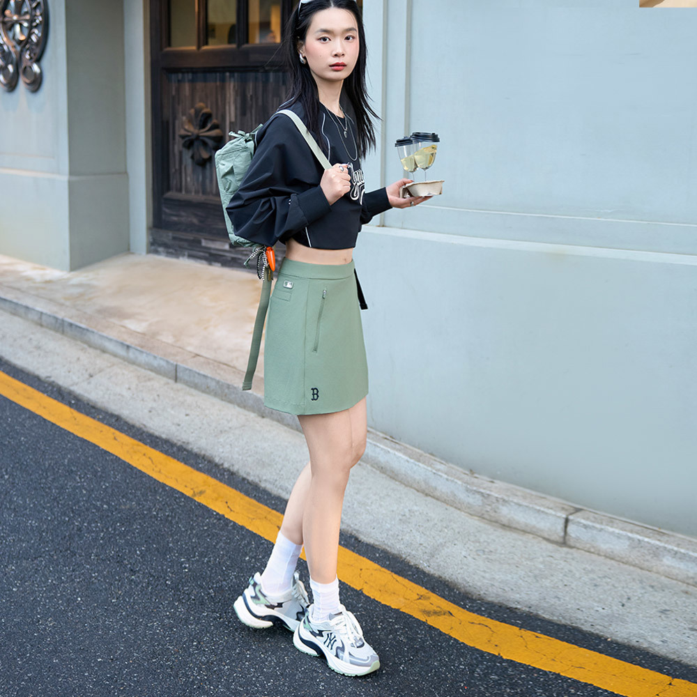 MLB 抗UV尼龍褲裙 波士頓紅襪隊 (3FSKB0353-43KAL)