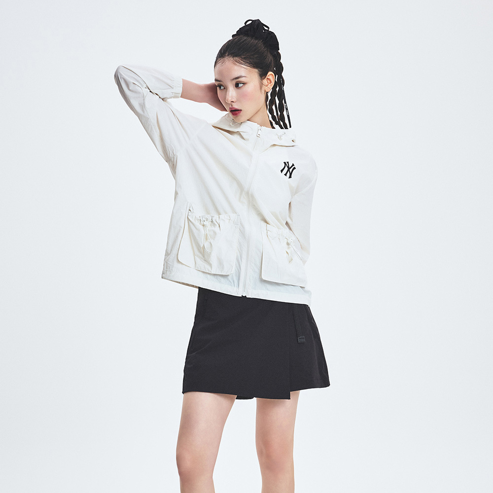 MLB 抗UV尼龍褲裙 紐約洋基隊 (3FSKB0353-50BKS)