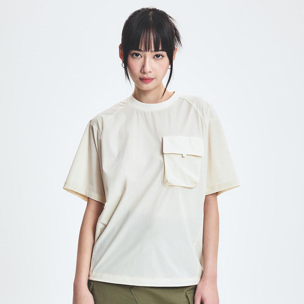 MLB 涼感短袖T恤 紐約洋基隊 (3ARSB0453-50CRD)